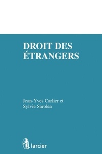 Jean-Yves Carlier - Droit des étrangers.