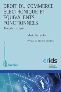 Droit du commerce électronique et équivalents fonctionnels