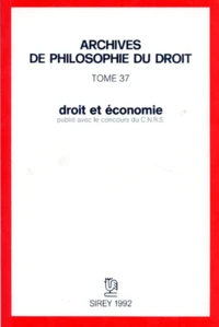 Droit et économie
