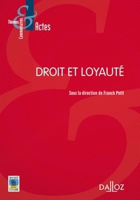 Franck Petit - Droit et loyauté.