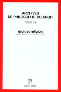 Droit et religion