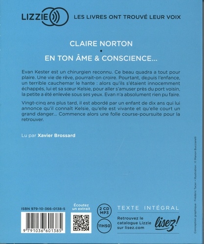En ton âme et conscience... de Claire Norton - Livre - Decitre