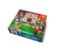 Stéphane Anquetil - Escape Box Minecraft - Pour les enfants ! - Avec 1 livret de 32 pages avec les règles du jeu, le scénario et les solutions ; 40 cartes à dissimuler partout ; 1 bande-son de 45 minutes ; 1 poster.