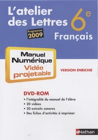 Français 6e L'atelier des Lettres