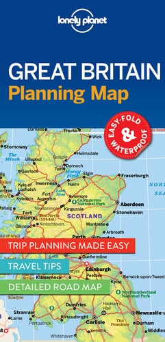  Lonely Planet - Great Britain Planning Map.