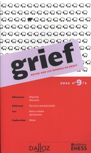 Olivier Cayla et Rainer Maria Kiesow - Grief N° 9/1/2022 : .