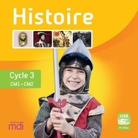  Editions MDI - Histoire CM1-CM2 - Cycle 3. 1 Clé Usb