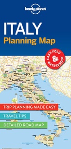  Lonely Planet - Italy Planning Map.