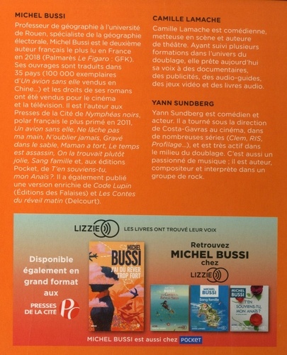Un avion sans elle ( ) écrit par Michel Bussi - Éditions Pocket - Les  Lectures de Lily