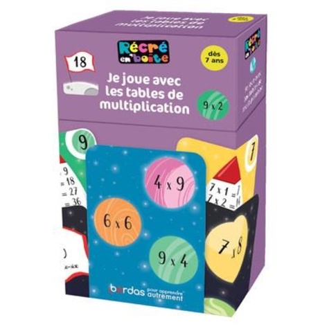  Bordas - Je joue avec les tables de multiplication.