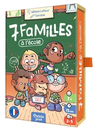 Jeu de 7 familles A l'école