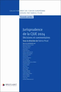 Jurisprudence de la CJUE 2024