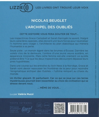 L'archipel des oubliés  avec 1 CD audio