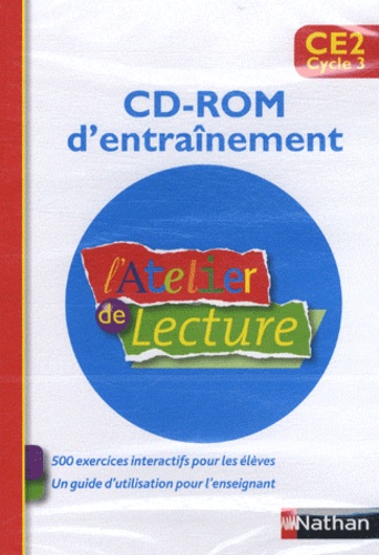 Martine Descouens - L'atelier de lecture CE2. 1 Cédérom
