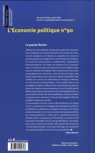 L'Economie politique N° 90, mai 2021 Technologie et écologie : alliées ou ennemies ?