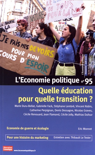 L'Economie politique N° 95, août 2023 Quelle éducation pour quelle transition ?