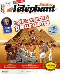Stéphanie Tisserond - L'éléphant junior N° 3, décembre 2020 : BD-énigme chez les pharaons.
