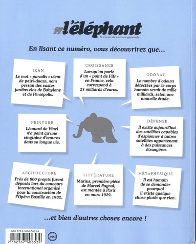 L'éléphant N° 25, janvier 2019