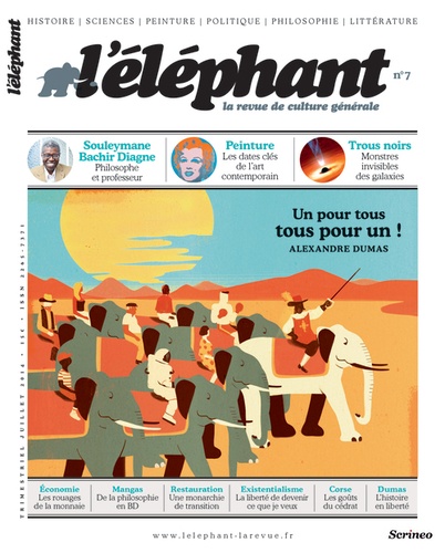 Jean-Paul Arif et Guénaëlle Le Solleu - L'éléphant N° 7, juillet 2014 : .