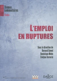 L'emploi en ruptures