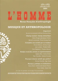 Musique et anthropologie