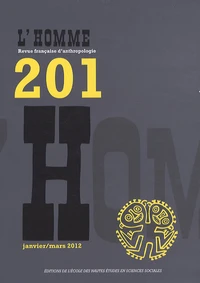 Revue l'homme n 201