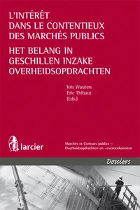 L'intérêt dans le contentieux des marchés publics