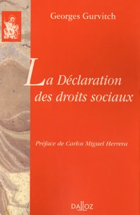 La Déclaration des droits sociaux