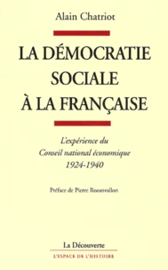 La démocratie sociale à la française