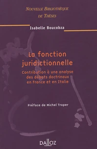 La fonction juridictionnelle