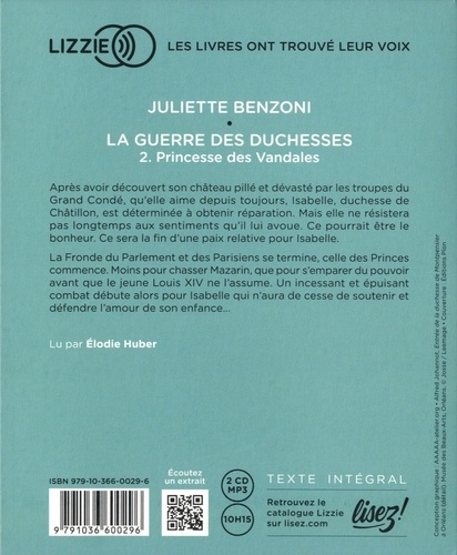 La guerre des duchesses Tome 2. Princesse des... Juliette Benzoni