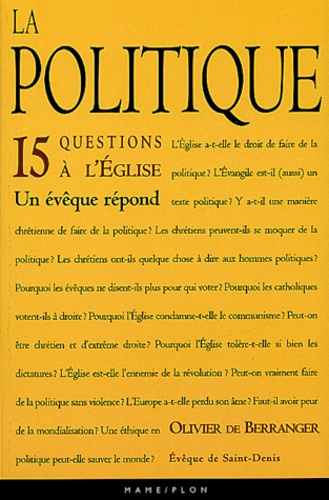 Olivier de Berranger - La politique.