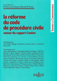 La réforme du Code de procédure civile, autour du rapport Coulon