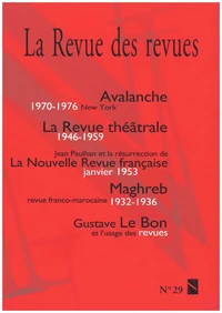 La revue des revues N° 29/2000