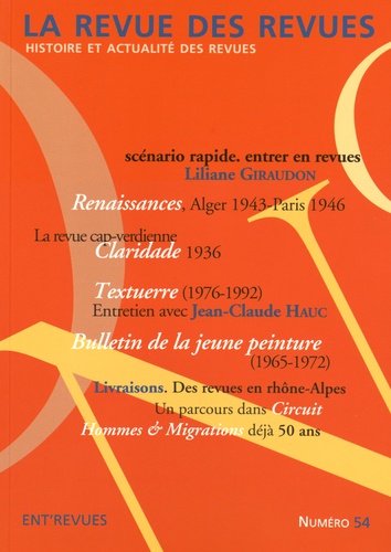 Liliane Giraudon et Jean-Claude Hauc - La revue des revues N° 54 : .