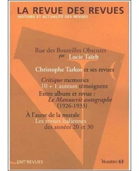 La revue des revues N° 63