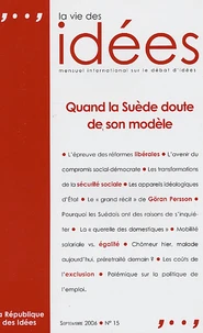 Quand la suède doute de son modèle