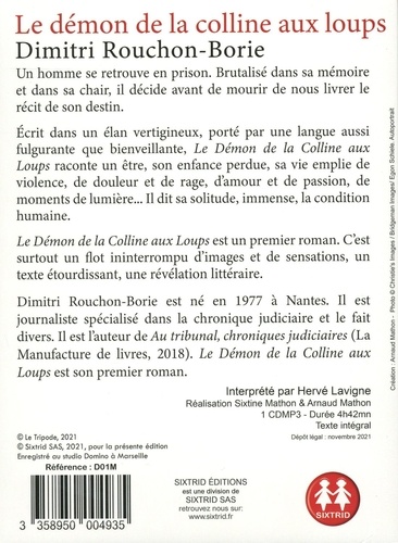 Le démon de la colline aux loups  avec 1 CD audio MP3