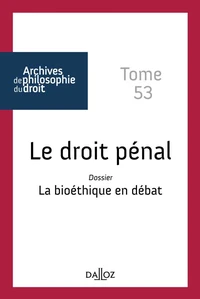 Le droit pénal