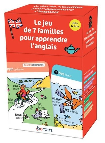 Violette Vaïsse - Le jeu des 7 familles pour apprendre l'anglais.