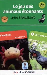  Bordas - Le jeu des animaux étonnants - Jeu de 7 familles, loto.