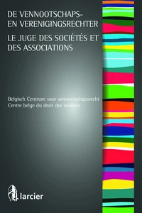 Le juge des sociétés et associations