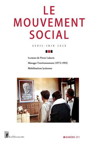 Le mouvement social N° 271, avril-juin 2020