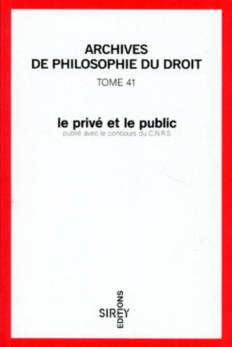 François Terré - Le privé et le public.