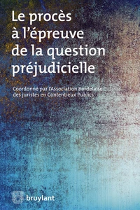 Le procès à l'épreuve de la question préjudicielle