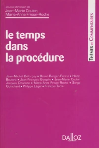 Le temps dans la procédure