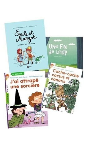  Nathan - Lecture-compréhension CE1 MHF - Pack des 4 ouvrages.