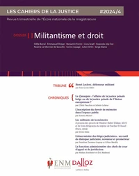 Militantisme et droit