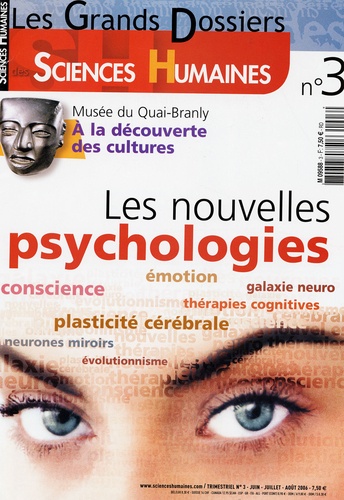 Achille Weinberg et Jean-François Dortier - Les Grands Dossiers des Sciences Humaines N° 3, juin-juillet-a : Les nouvelles psychologies.
