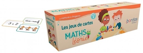  Bordas - Les maths avec Léonie - Coffret de cartes pour la classe.